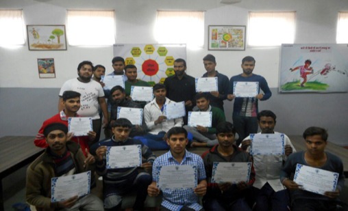 Certificate distribution at Tihar Jail | January 11, 2018 Certificate distribution at Tihar Jail | January 11, 2018